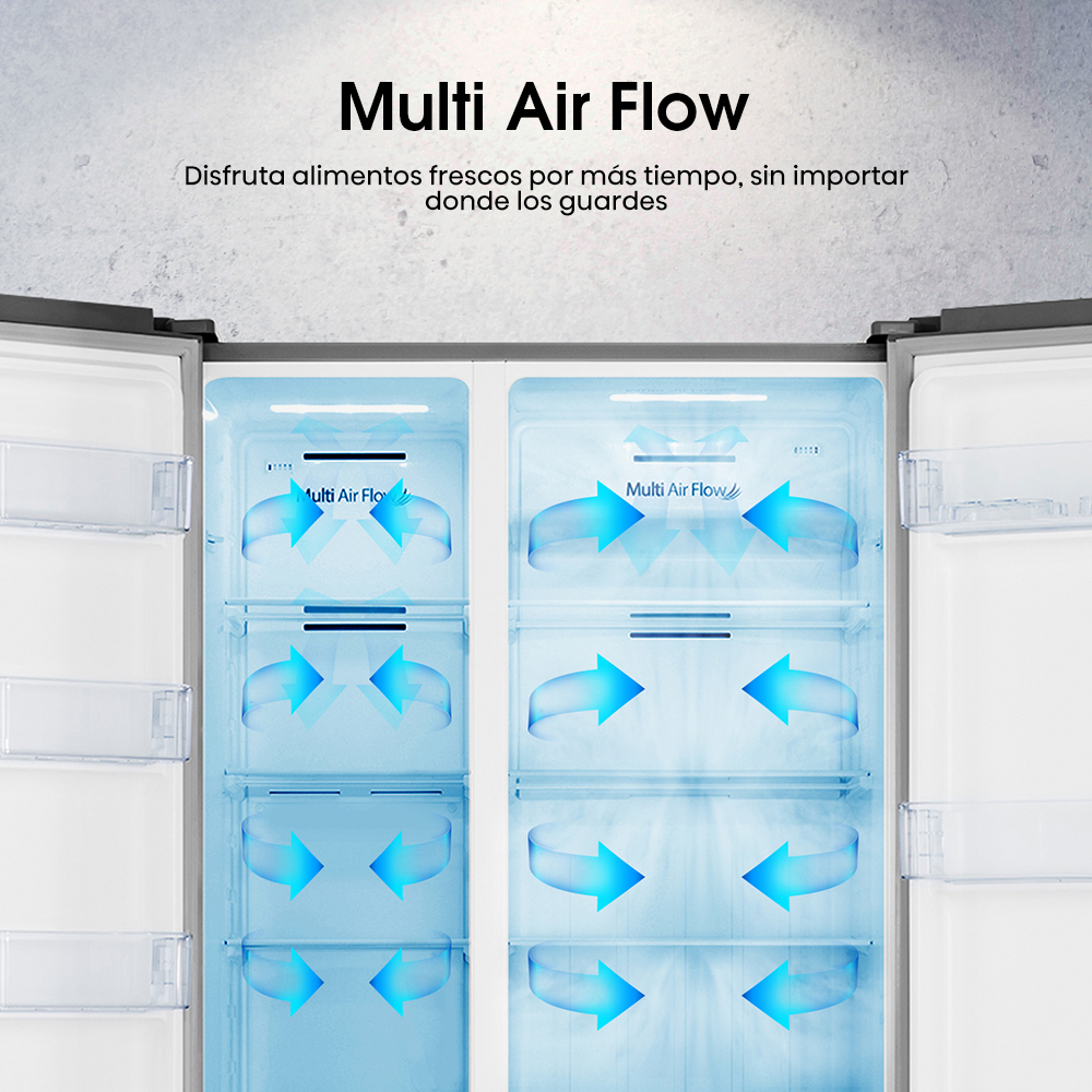 Heladera Hisense 508 Litros RC-67WS2