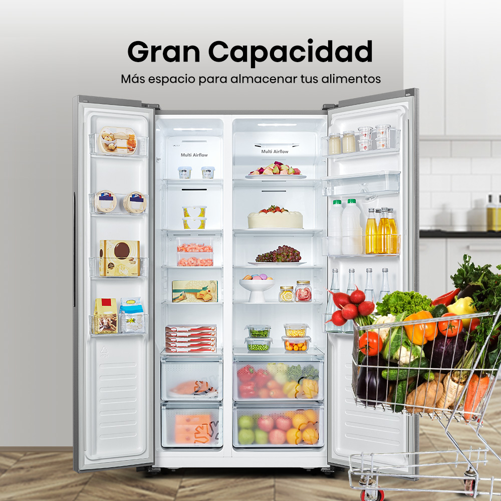 Heladera Hisense 508 Litros RC-67WS2